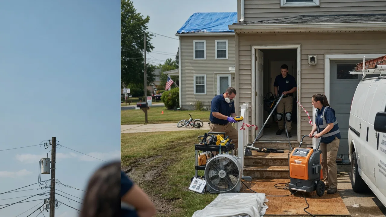 Water Damage Repair in Bradshaw, WV near me